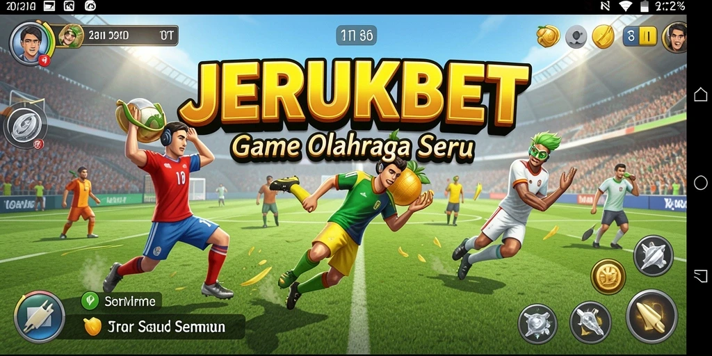 Tampilan gameplay seru dari JERUKBET yang penuh aksi.