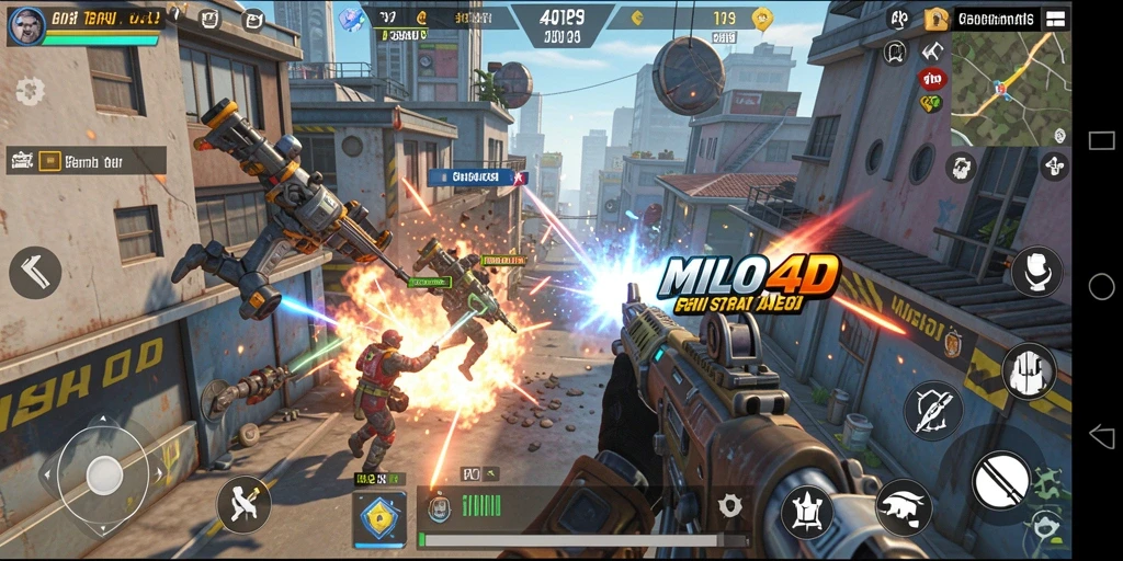 Tangkapan layar gameplay menampilkan aksi seru dalam <strong>MILO4D</strong>.