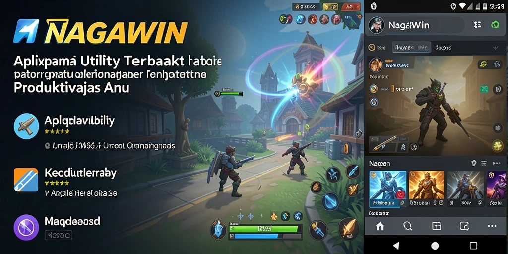 Tangkapan layar NAGAWIN menampilkan fitur pengingat dan analisis data yang intuitif.