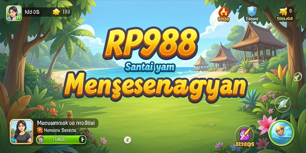 Tangkapan layar gameplay yang penuh warna dari RP888.