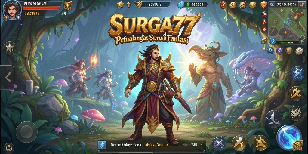 Gameplay penuh tantangan di SURGA77 dengan keajaiban dunia petualangannya.