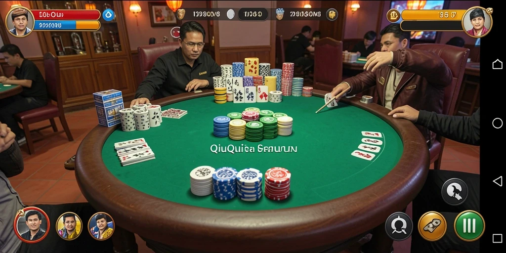 Screenshot utama T6 menampilkan gameplay QiuQiu yang menarik.